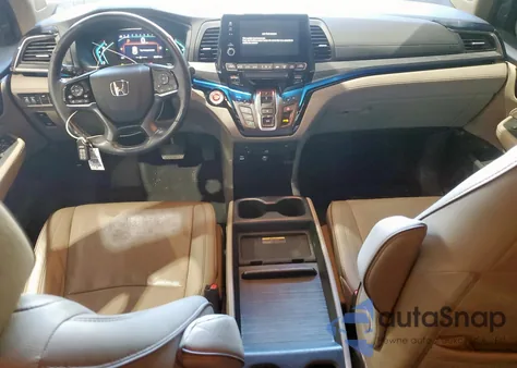 2022 Honda Odyssey Elite из США, поврежденный, VIN 5FNRL6H91NB006208